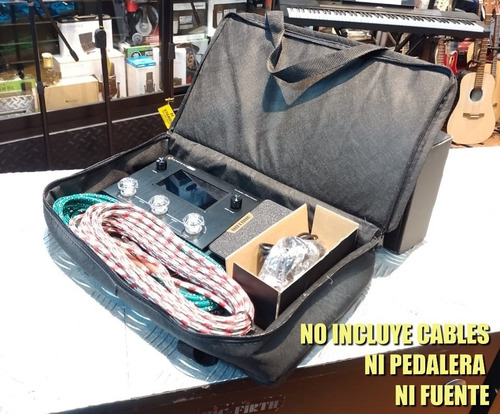 Imagen 2 de 10 de Funda Bolso Acolchado De Pedalera Hotone Ampero Mp80 Mp-80