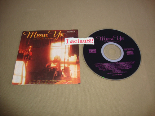 Missing An Album Of Love 91 Emi Cd Negro Roxette Lennon