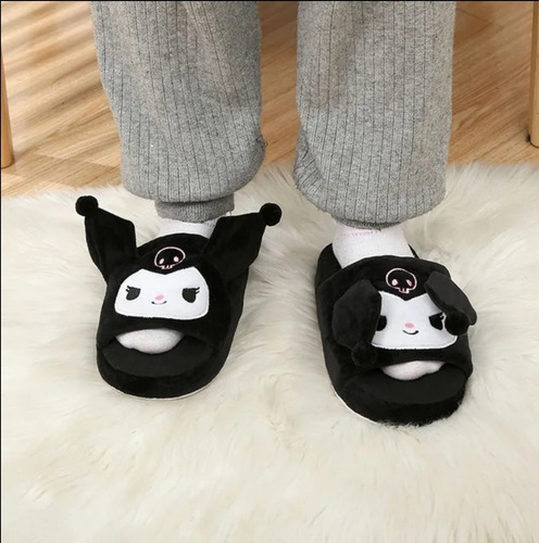 Pantuflas Kuromi Sanrio Cinnamoroll Mueve Orejas Encantadora