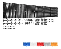 Comprar Painel De Ferramentas Organizador Plastico Ajustável 177x35 no Mercado Livre