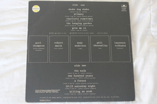 Lp The Cure, Concert The Cure Live (Usado)