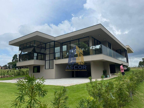 Imagem 2 de 22 de Casa De Altíssimo Padrão No Condomínio Costa Da Serra - Ca0398