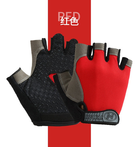 Half Finger Gloves High Stretch Sun Protection For Riding L