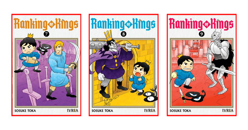 Combo Ranking Of Kings 7 A 9 - Manga - Ivrea