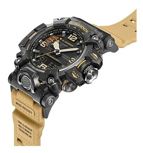 Imagen 5 de 9 de Reloj Casio G-shock Mudmaster Gwg-2000-1a5 Carbono Forjado