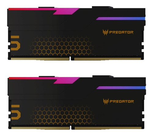 Kit Memoria Ram Acer Predator Hermes Rgb Ddr5 Ddr5 6800mhz