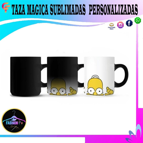 Imagen 2 de 5 de Tazas Magicas Personalizadas