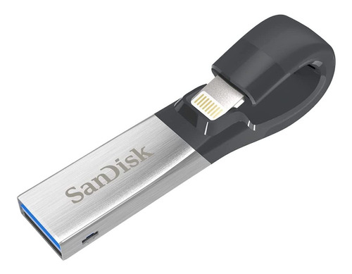 Unidad Flash Sandisk Ixpand 128gb Para iPhone Y iPad, Bla...