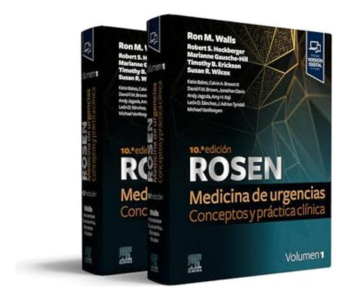 Rosen Medicina Urgencias Conceptos Y Practica Clinica 10 Ed 