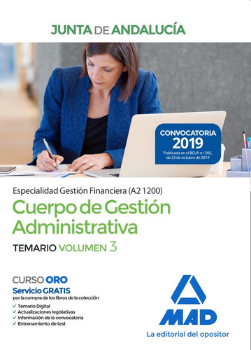 Cuerpo Gestio Administrativa Gestion Financiera Vol 3 - A...