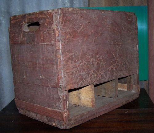 Cajon Soda Antiguo Madera (Usado)