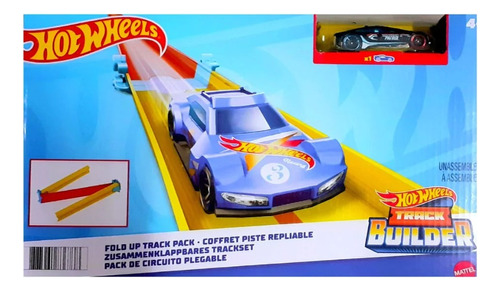 Hot Wheels Track Builder Paquete De Circuito Plegable