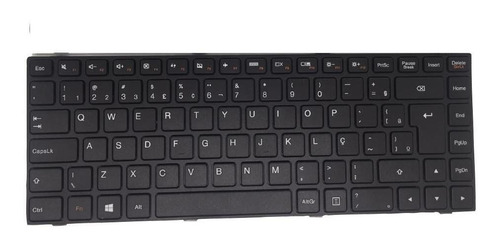 Teclado Para Notebook Lenovo Ideapad 100 -14iby -br