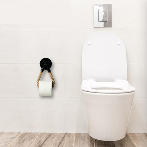 Toallero De Pared Con Soporte Para Rollo De Papel Higiénico