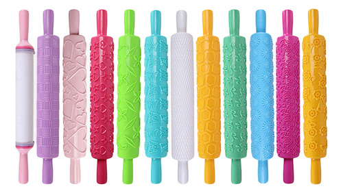 Para Rodillo De Plástico Antiadherente Para Fondant Portátil