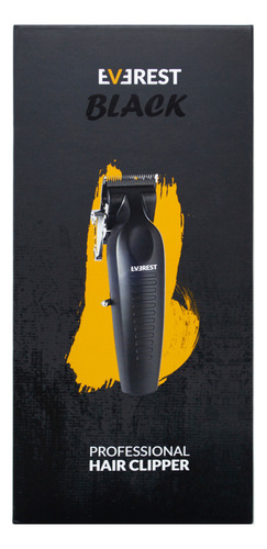 Everest Black Hair Clipper Cortadora Profesional Dp-1 9c