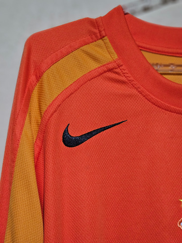 2005 (ggg) Camisa Corinthians Goleiro Samsung 22 Laranja (Usado)