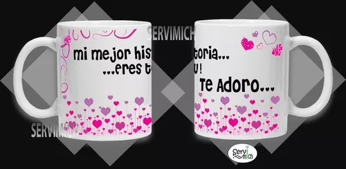 Tazas Personalizadas Amor Y Amistad 325 Ml - Varios Modelos