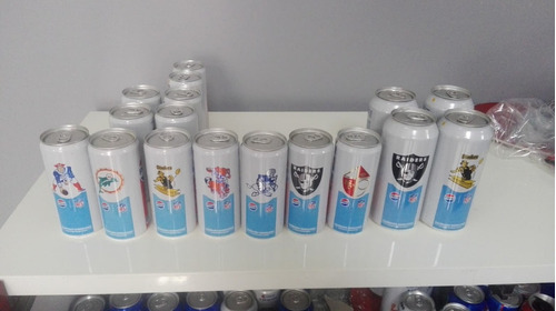 Pepsi Latas Coleccionables Del La Nfl 2016-17