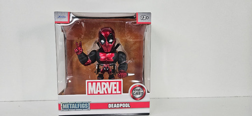 Figura De Metal Deadpool Marvel Metafigs Jada (Usado)
