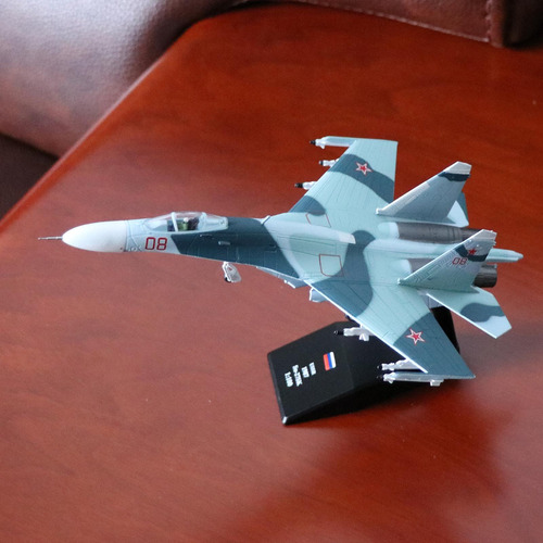 2 Uds 1/100 Flanker Sukhoi Su-27 Y A-10 Aviones De