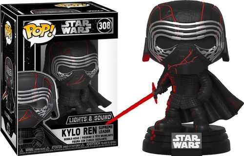 Funko Pop - Star Wars - Kylo Ren Con Luz Y Sonidos (308)