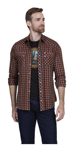 Camisa Vaquera Wrangler Hombre Retro A15