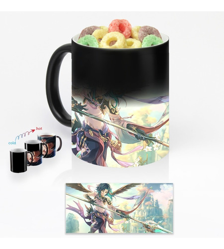 Taza Magica Xiao Genshin Impact Personalizada