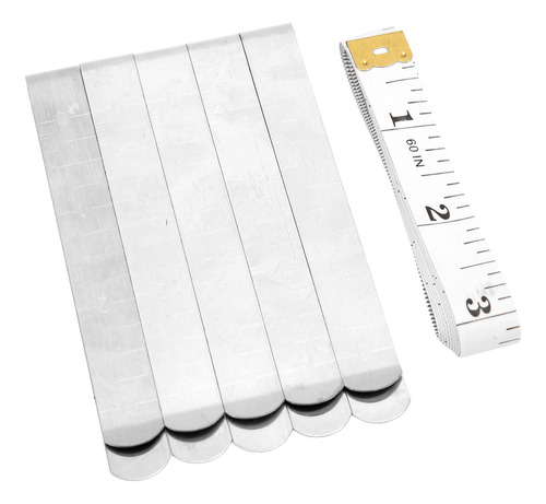 Juego De Clips Para Dobladillos De Acero Inoxidable, Medició