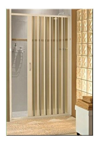 Mampara Plegable En Pvc P/baño Excelente Calidad! 0.70*1.85