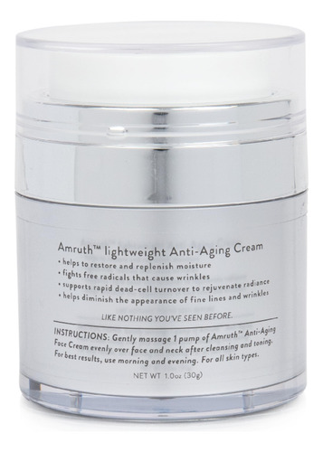 Frasco Diário Anti-envelhecimento De 30 Ml De Creme Facial A