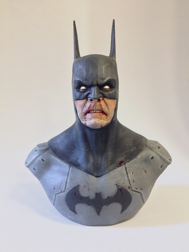  Archivo Stl Impresión 3d - Batman Bloody Bust