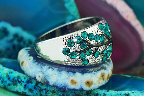 Anillo Hermoso Árbol Bonsái Cerezo Amuleto Suerte B Deseos