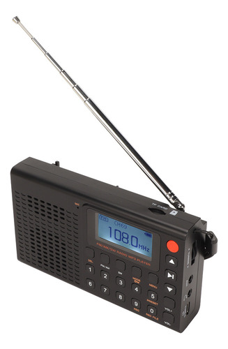 Radio Bluetooth Portátil Am Fm Sw Reproductor Mp3 De Banda C