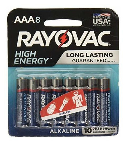 Baterías Aaa Rayovac Paquete De 8