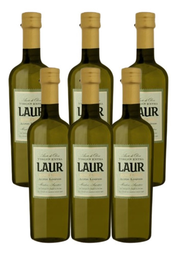 Laur Aceite De Oliva Altos Limpios Blend Pack X6 U 500ml