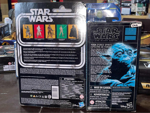 Star Wars Black Series, Luke Skywalker, Yoda Force Spirit