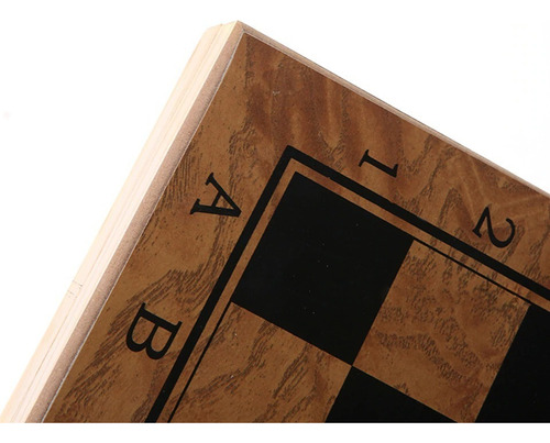 Ajedrez 3 En 1 De Madera Ajedrez Set Para Regalo / 204008