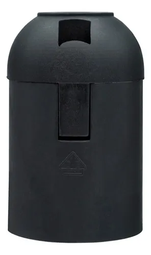 Soquete Porta Lámparas E27 Philco Color Negro