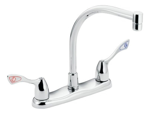 Moen 8799 Comercial Twohandle Mbition Llave De La Cocina Cro