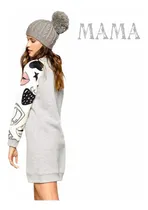 Comprar Sudadera Vestido Familia Gris Comic. La Segunda Bazar