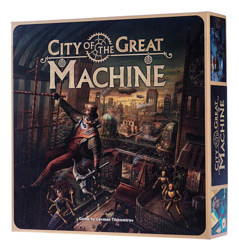 Juego De Mesa City Of The Great Machine | 1-4 Jugadores | Ed