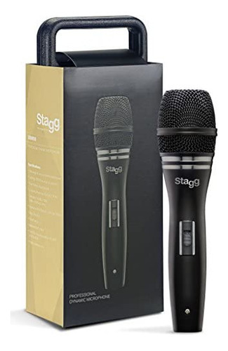 Stagg Micrófono Dinámico Sdm60 Con Estuche