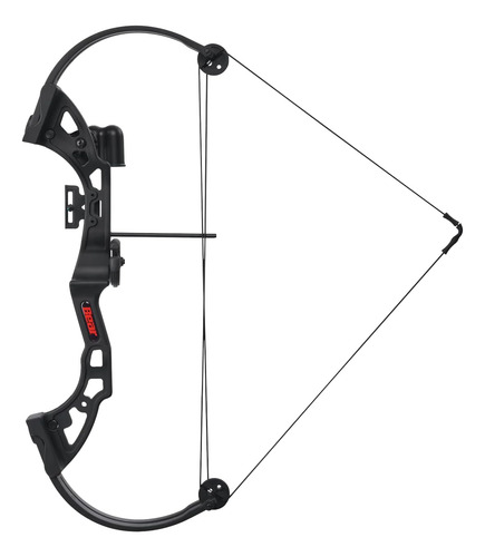 Juego De Arco Brave Bear Archery Modelo Estándar Negro Ambidiestro