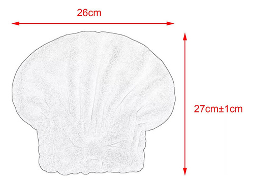 Hjq 3 Set De Gorros Absorbentes For Cabello Húmedo 3 Piezas