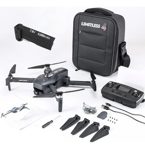 Drone X Pro Limitless 3 - Dron Con Cámara Y Gps 4k Uhd