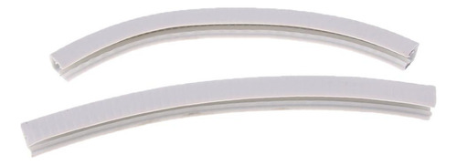 Longboard Nose Tail Tail Guard Protector Branco 32x2cm