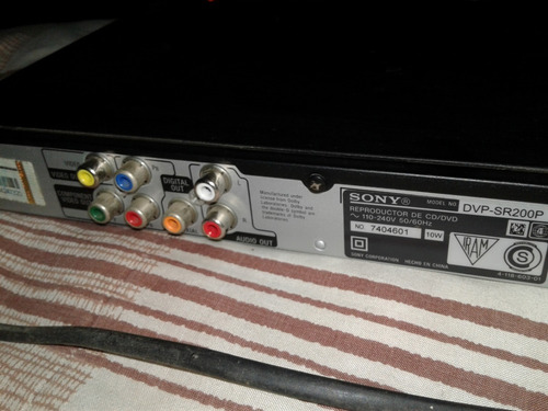 Reproductor De Dvd Sony