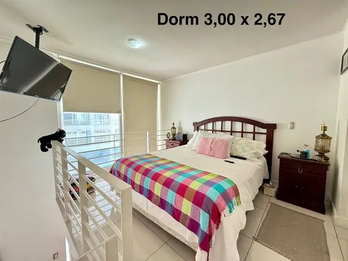 Loft 37/39m2 Vic. Mackenna 1433, Metro Ñuble, Impecable
