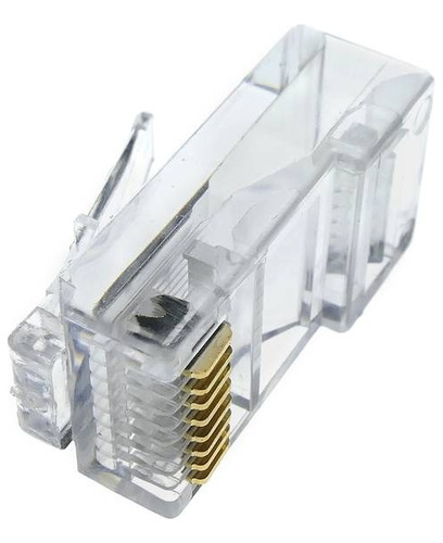 Funda De 10 Conectores Rj-45 Cat5e Red Ethernet Puertos